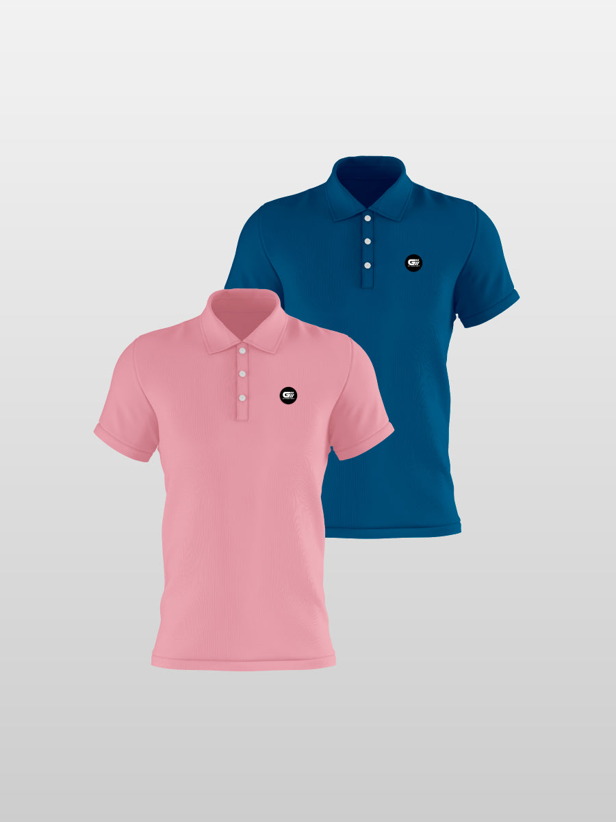 Pack 13 polos fondo entero