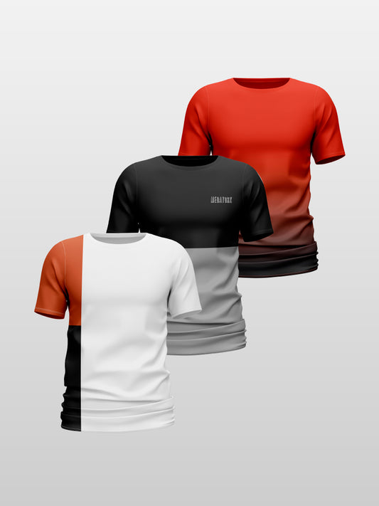 CAMISETA ESTAMPADA X 3 (P15 RENO, BIMODAL, VINOLAY 2)