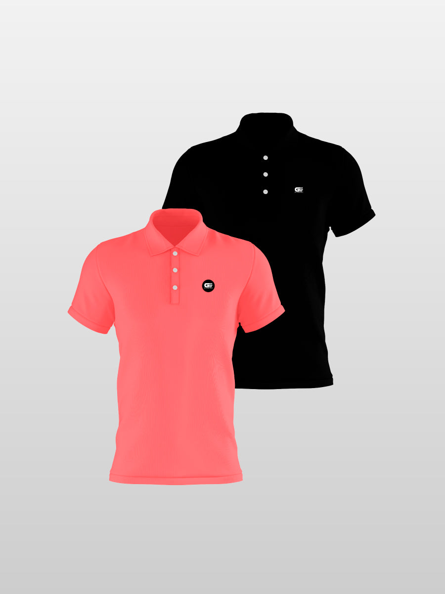 Pack 17 polos fondo entero