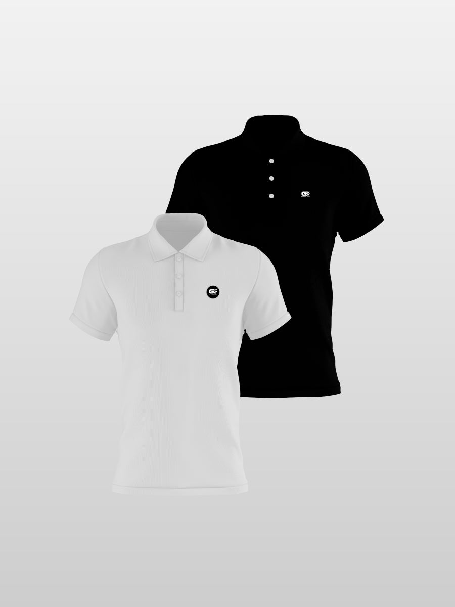 Pack 3 polos fondo entero