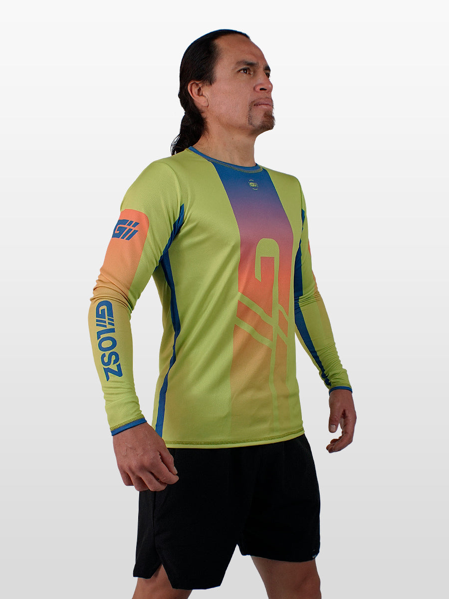 CAMISA MANGA LARGA PIXEL PARA HOMBRE Y DAMA