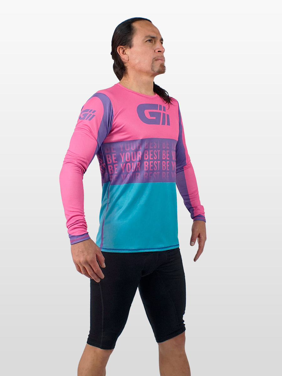 CAMISA MANGA LARGA TRICOLOR PARA HOMBRE Y DAMA