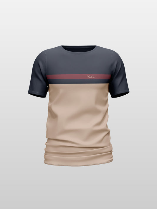 CAMISETA ESTAMPADA  BEIGE