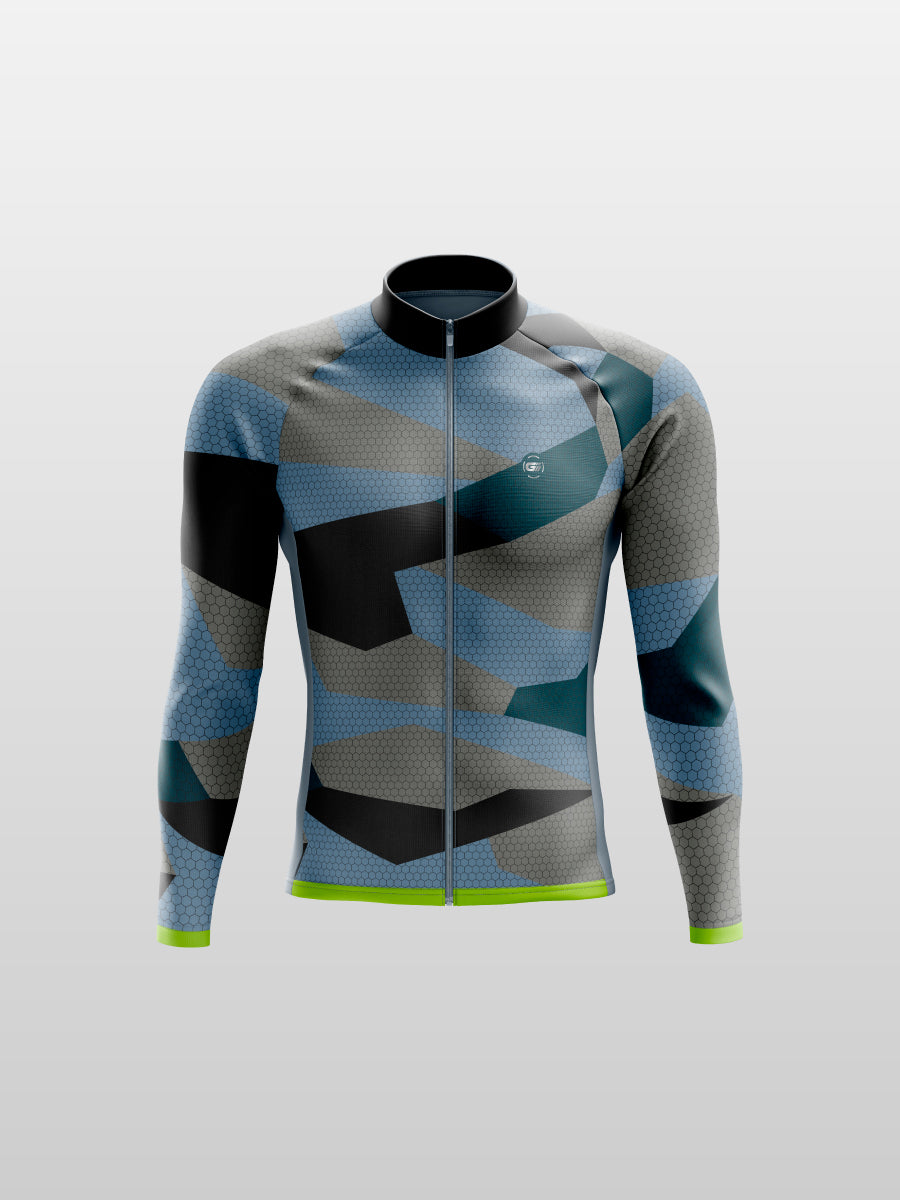 CAMISA MANGA LARGA PIXEL PARA HOMBRE Y DAMA