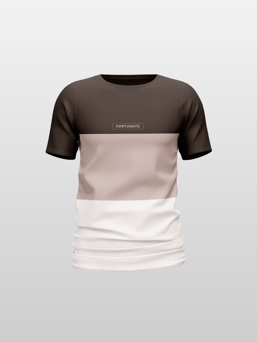 CAMISETA ESTAMPADA TRICOLOR